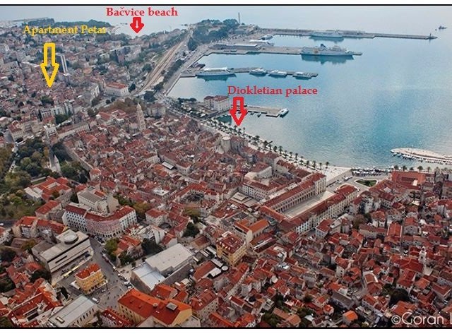 Peter Ferienwohnung in der Altstadt von Split (3+2)