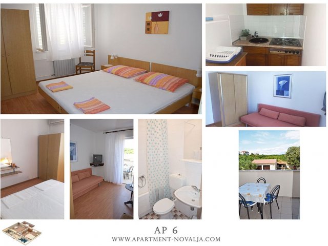 Apartments Tomislav - Novalja AP4 (3+1)